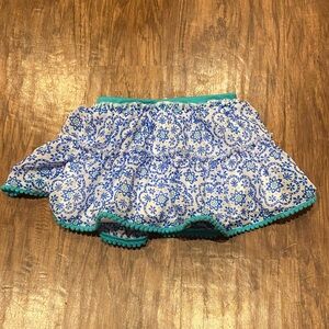 Disney Blue and White Kids Skirt